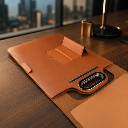 💼 Nuratek PowerSleeve Pro™ | Sacoche Laptop 5-en-1 avec Recharge Sans Fil