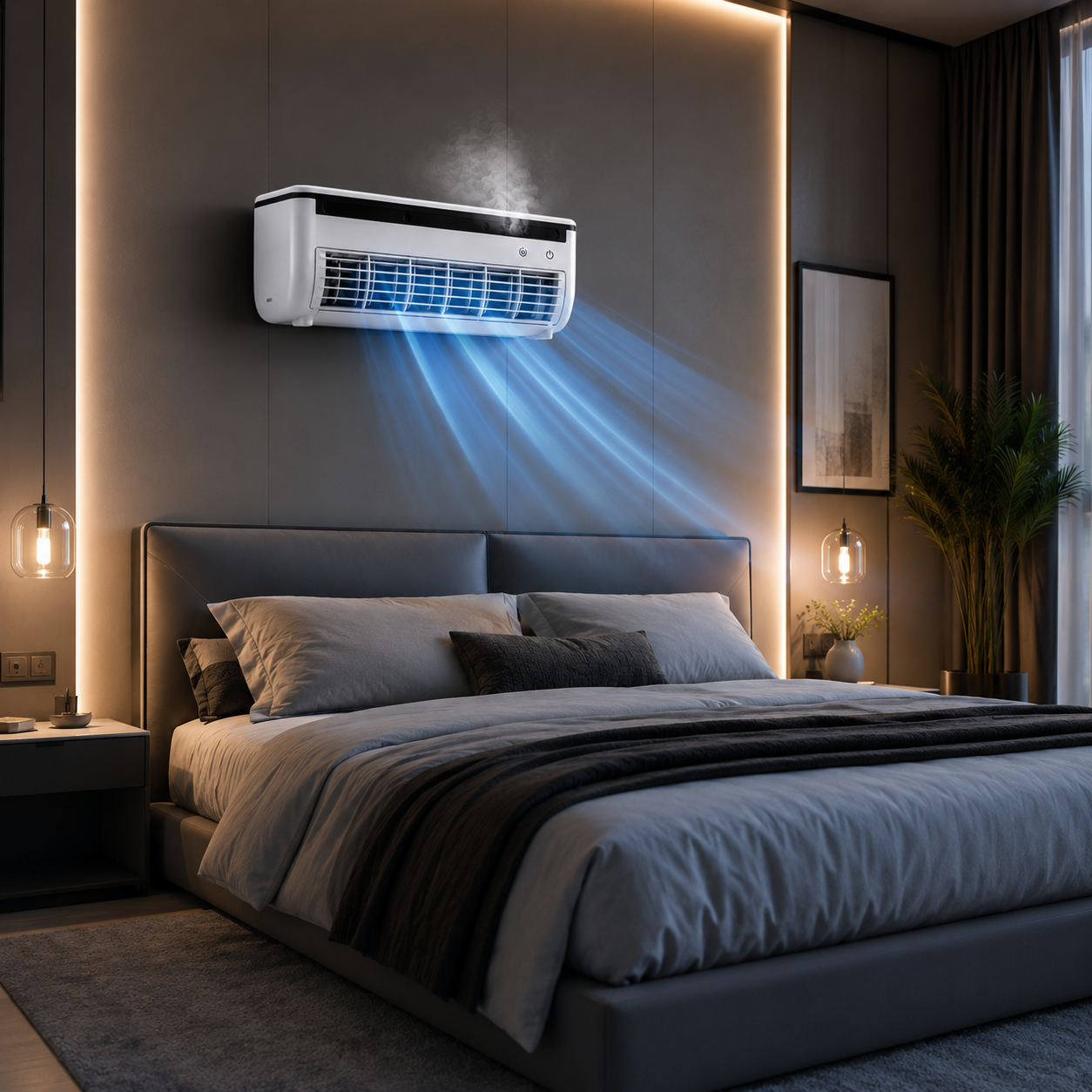 Mini Climatiseur Portable avec Brumisateur – Ventilateur Rechargeable 6000mAh