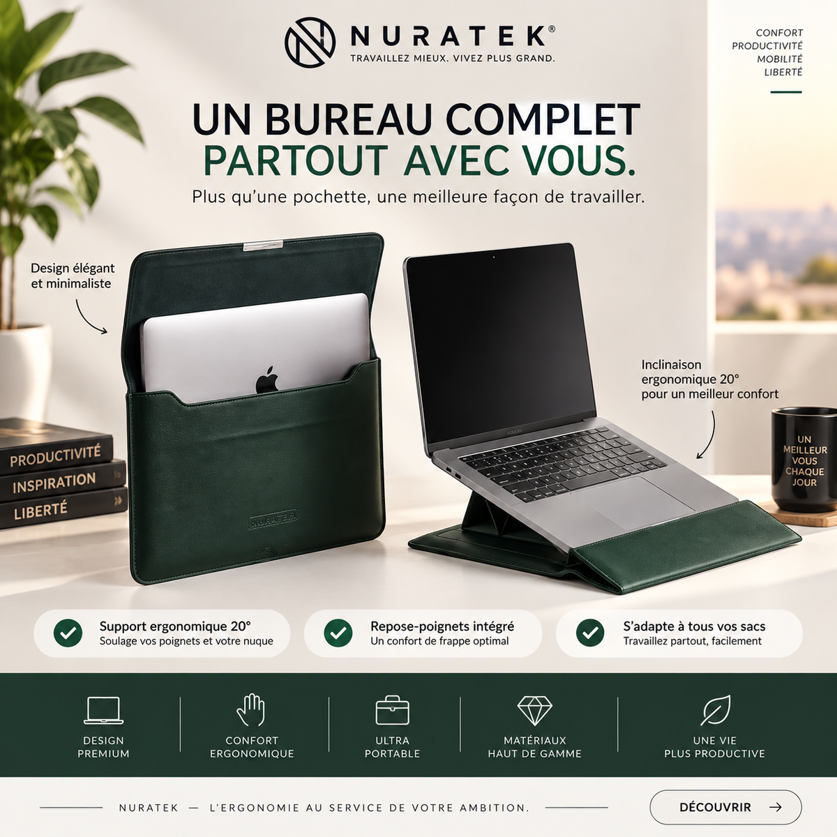 🚀 Passez D'Un Simple Laptop À Un Bureau Premium