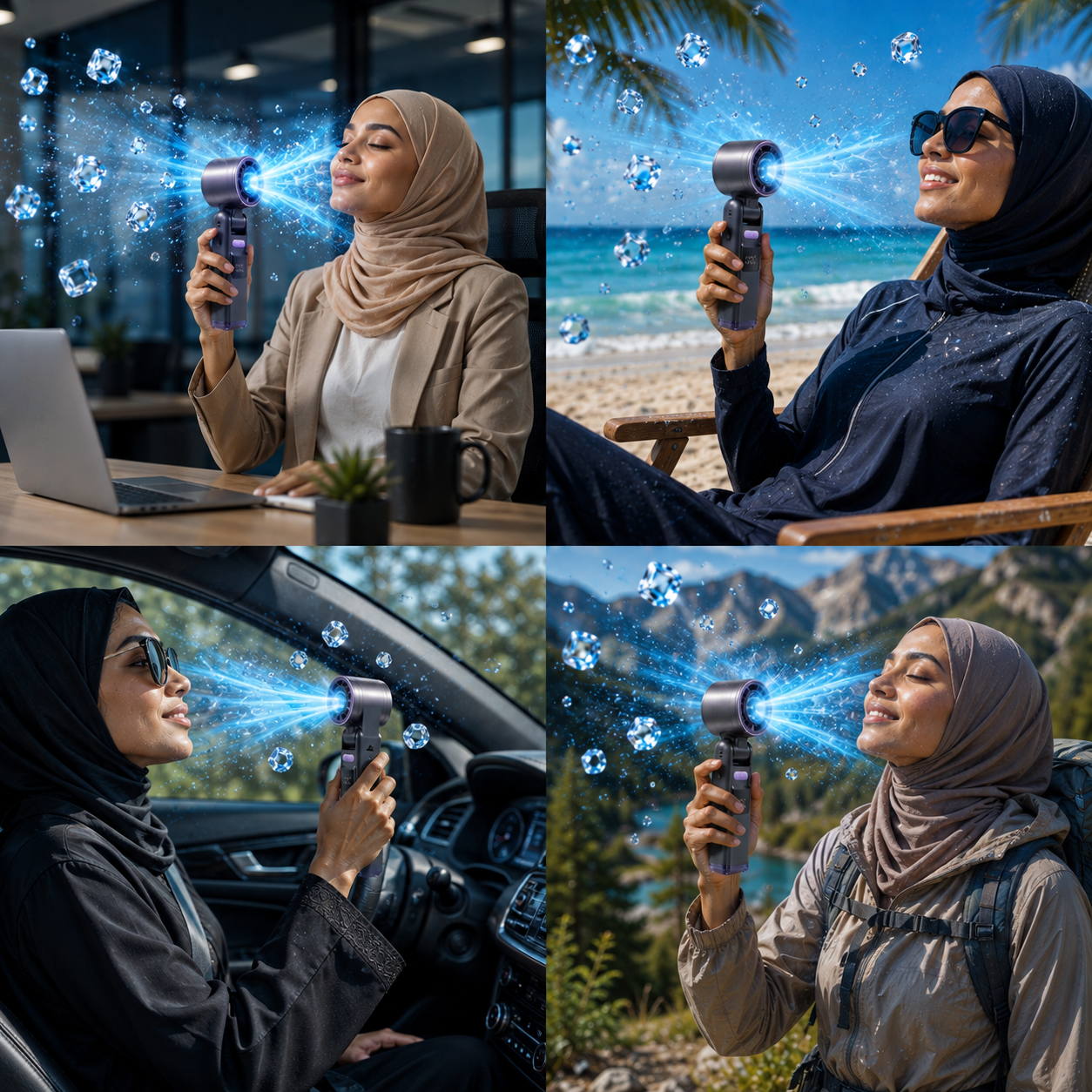🔥 PROMO -50 % | ❄️ Mini Climatiseur Portable USB – Rafraîchissez-vous Instantanément !